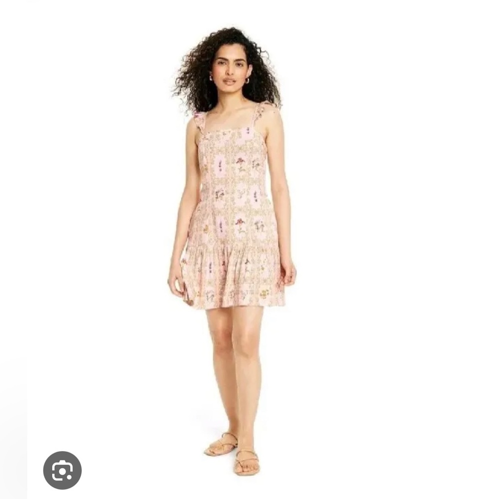 Agua Bendita for Target Ruffle Strap Dress Size Medium